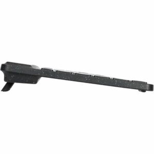 EcoSmart Wireless Keyboard - Targus DefenceGuard Bluetooth, Solar-Powered, Antimicrobial - Black