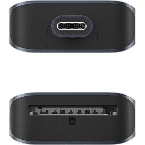 Targus HyperDrive USB Hub with 6 USB-C ports, 4K 60Hz support, 10 Gbps data transfer, and 100W charging for enhanced productivity.