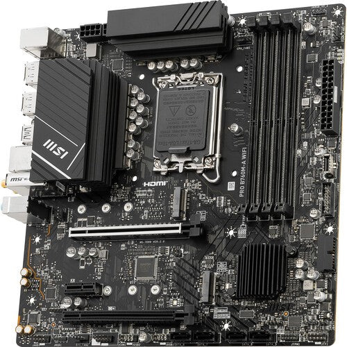 Gaming Desktop Motherboard - MSI PRO B760M-A WIFI