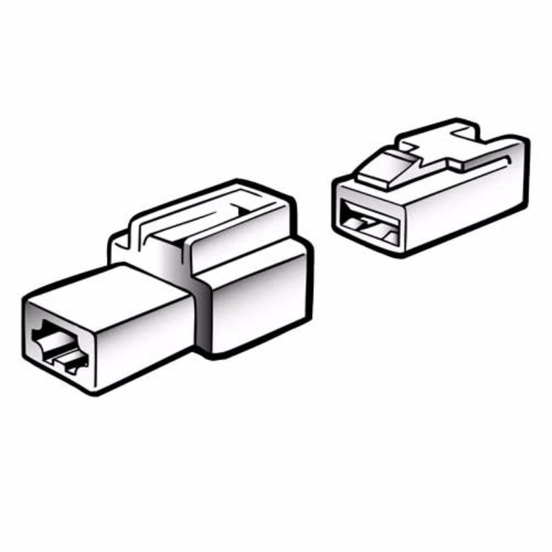 Narva Q/C Male/Female 1way connector for reliable, durable electrical connections in automotive and DIY projects.