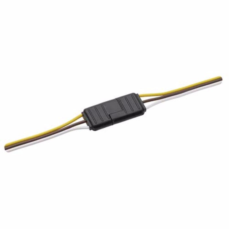 Narva 3 Way Connector Harness with 270mm cable, 16A rating for automotive and industrial use, compact and durable design.