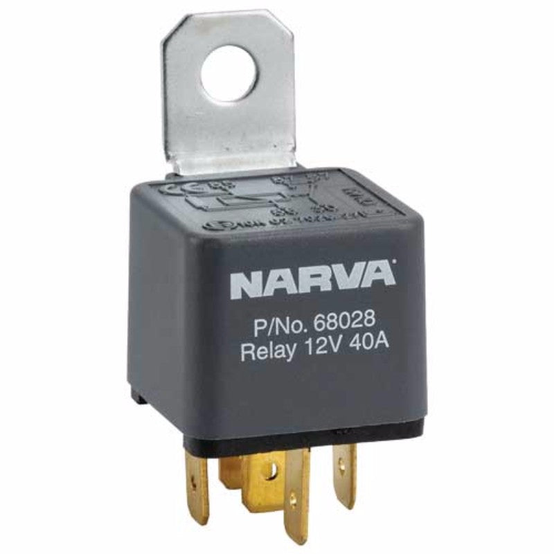 Narva - Relay 12v 5 Pin 40a Diode