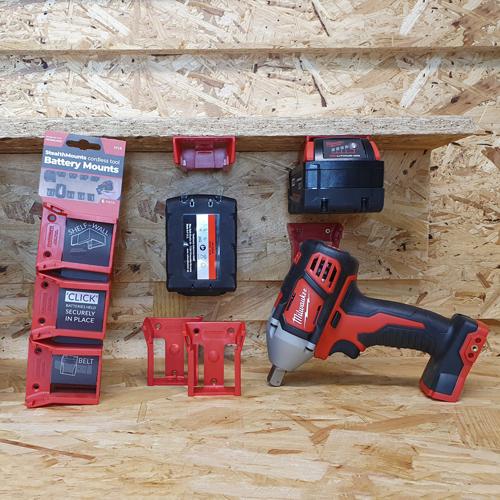 STEALTHMOUNTS Battery Mounts for Milwaukee M18