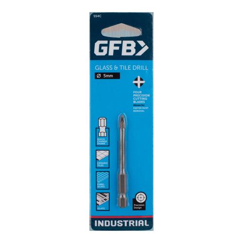 GFB 5mm Glass & Tile Drill Bit