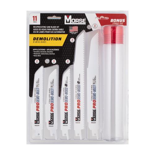 MORSE Demolition Assorted Reciprocating Blade Kit