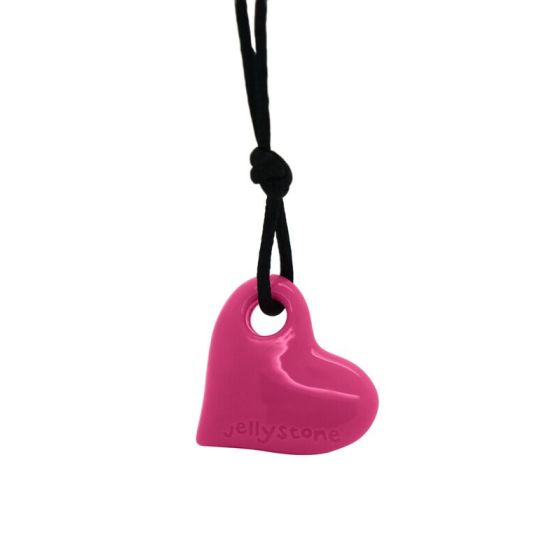 Junior Heart Pendant - Watermelon Pink - Jellystone