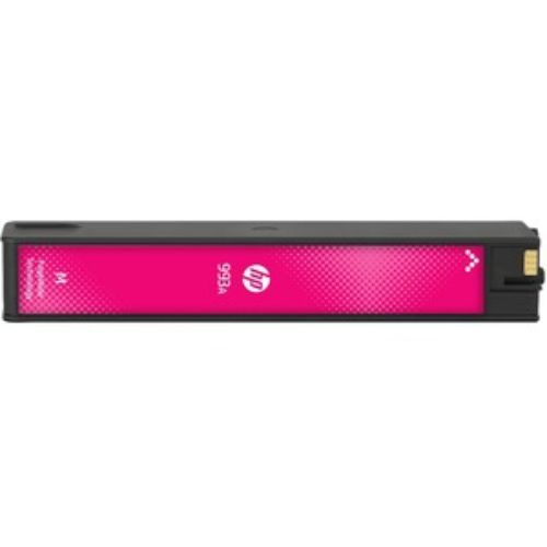 HP 993A Magenta Ink Cartridge for PageWide printers, high yield of 8,000 pages, delivers vibrant colors and crisp text.