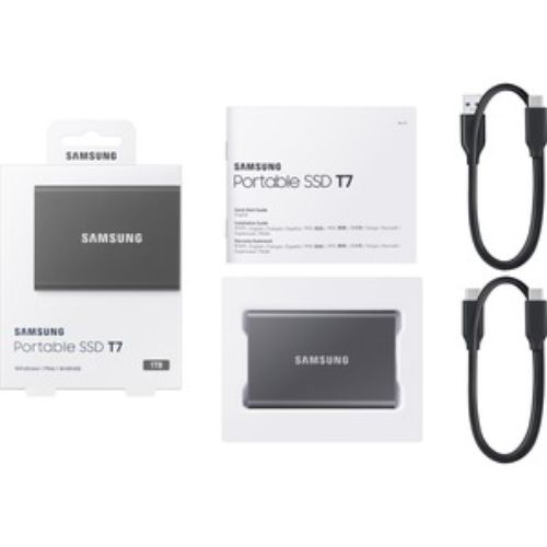 Portable SSD - Samsung T7 1TB GREY