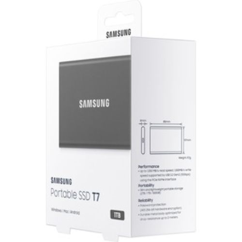 Portable SSD - Samsung T7 1TB GREY