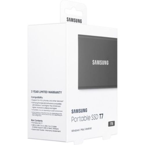 Portable SSD - Samsung T7 1TB GREY