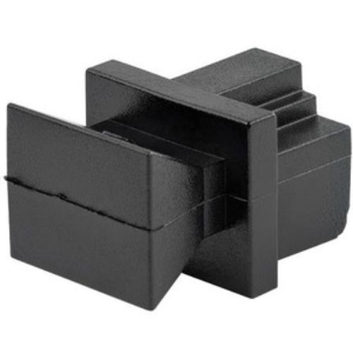100 RJ45 dust covers for network ports, protecting against dust and debris, with easy pull-tab design for installation.