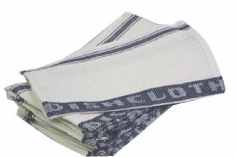 Dish Cloths - Dobby Blue