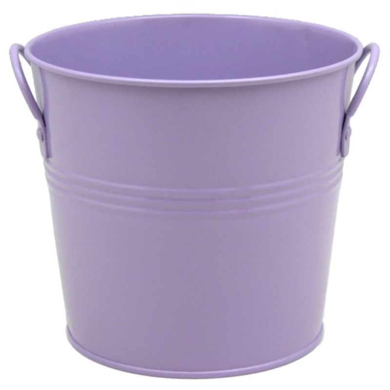 Metal Bucket - Lavender (18cm)