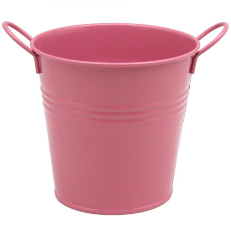 Metal Bucket - Dusky Pink (10.8cm)