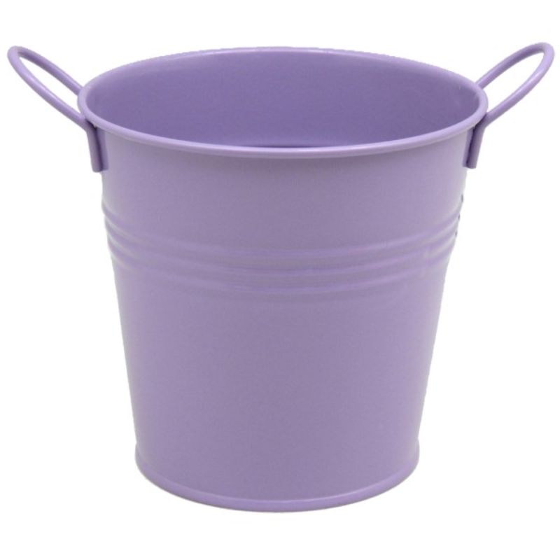 Metal Bucket - Lavender (10.8cm)