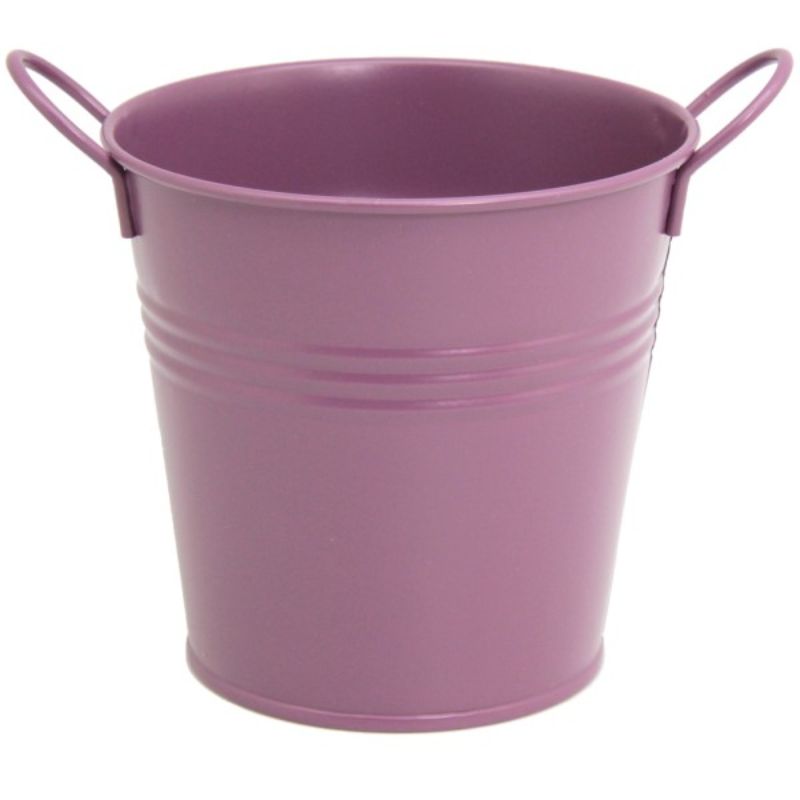 Metal Bucket - Plum (10.8cm)