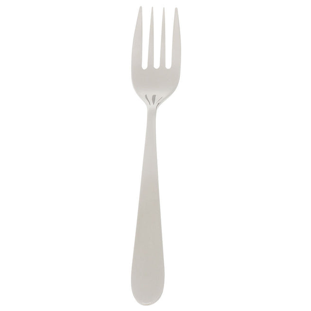 Elegant Stanley Rogers Bristol Fruit Fork in premium stainless steel with a mirror finish, perfect for serving fruits and desserts.