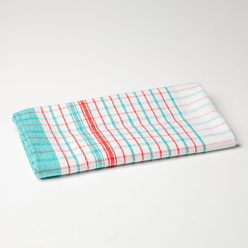 Tea Towel - #10 Large (Red/Green)