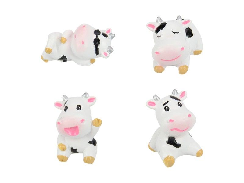 Cute Miniature Comical Cow (36 Assorted Units)