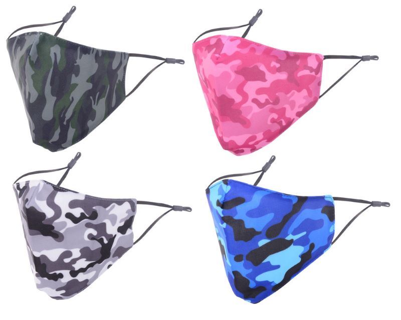 Face Mask - Maskit Camo (Set of 24 Assorted)