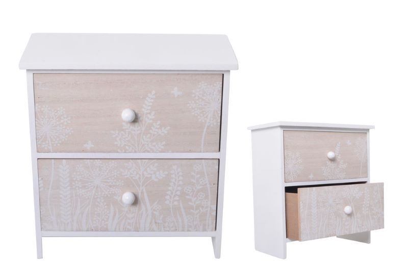 2 Draw Chest - Tranquil Garden (21cm)