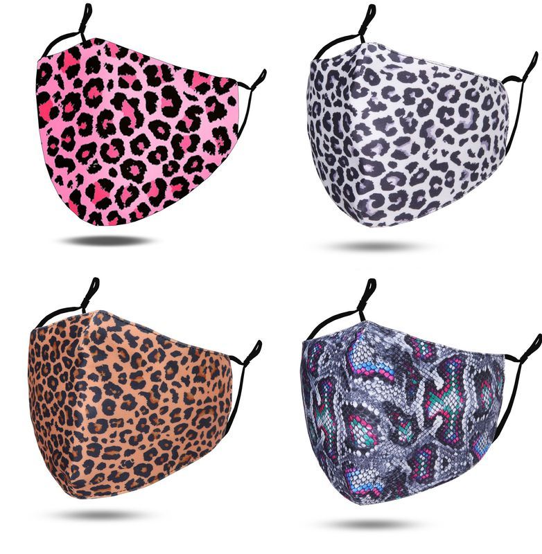 Face Mask - MASKiT Animal Print (Set of 24 Assorted)