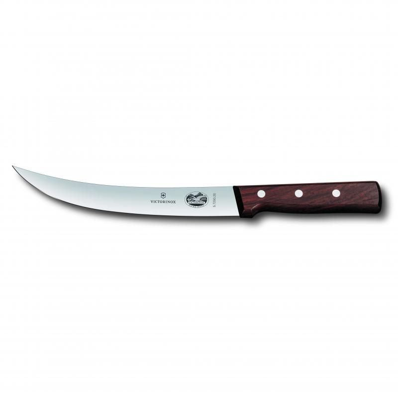 Victorinox Breaking Knife Curved Narrow Blade 25cm | Rosewood