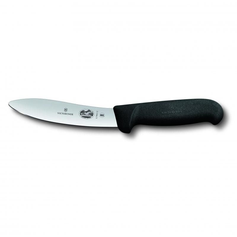 Victorinox Lamb Skinning Knife Narrow Blade Fibrox 12cm | Black