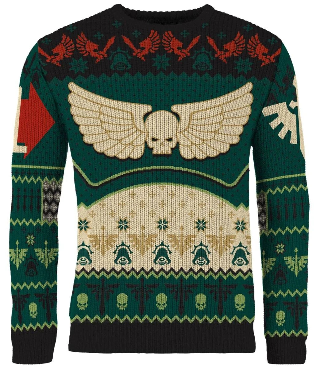 Warhammer 40000: Dark Angels Christmas Jumper (L)