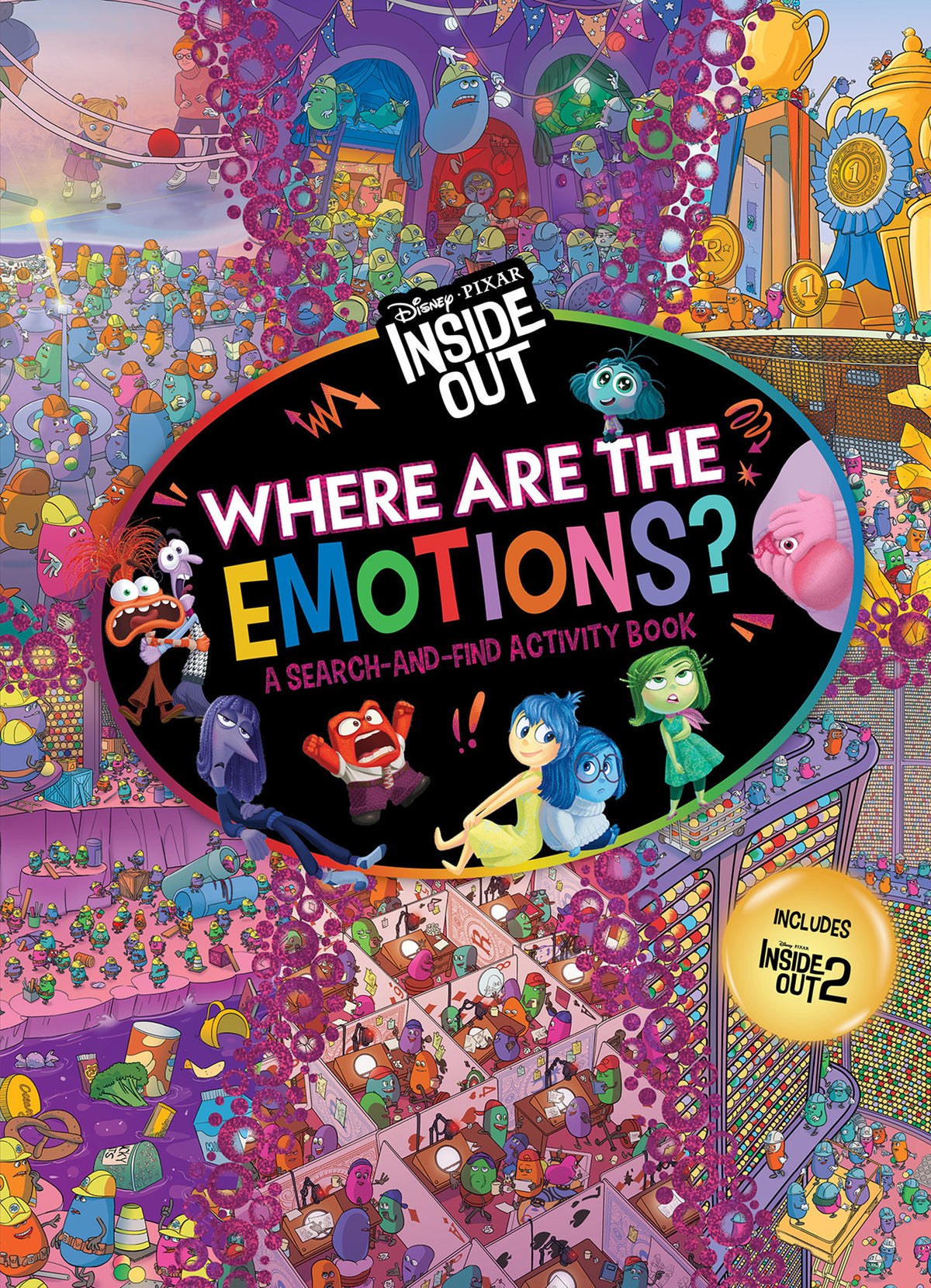 Where are the Emotions?: A Search-and-Find Activity Book (Disney Pixar: Inside