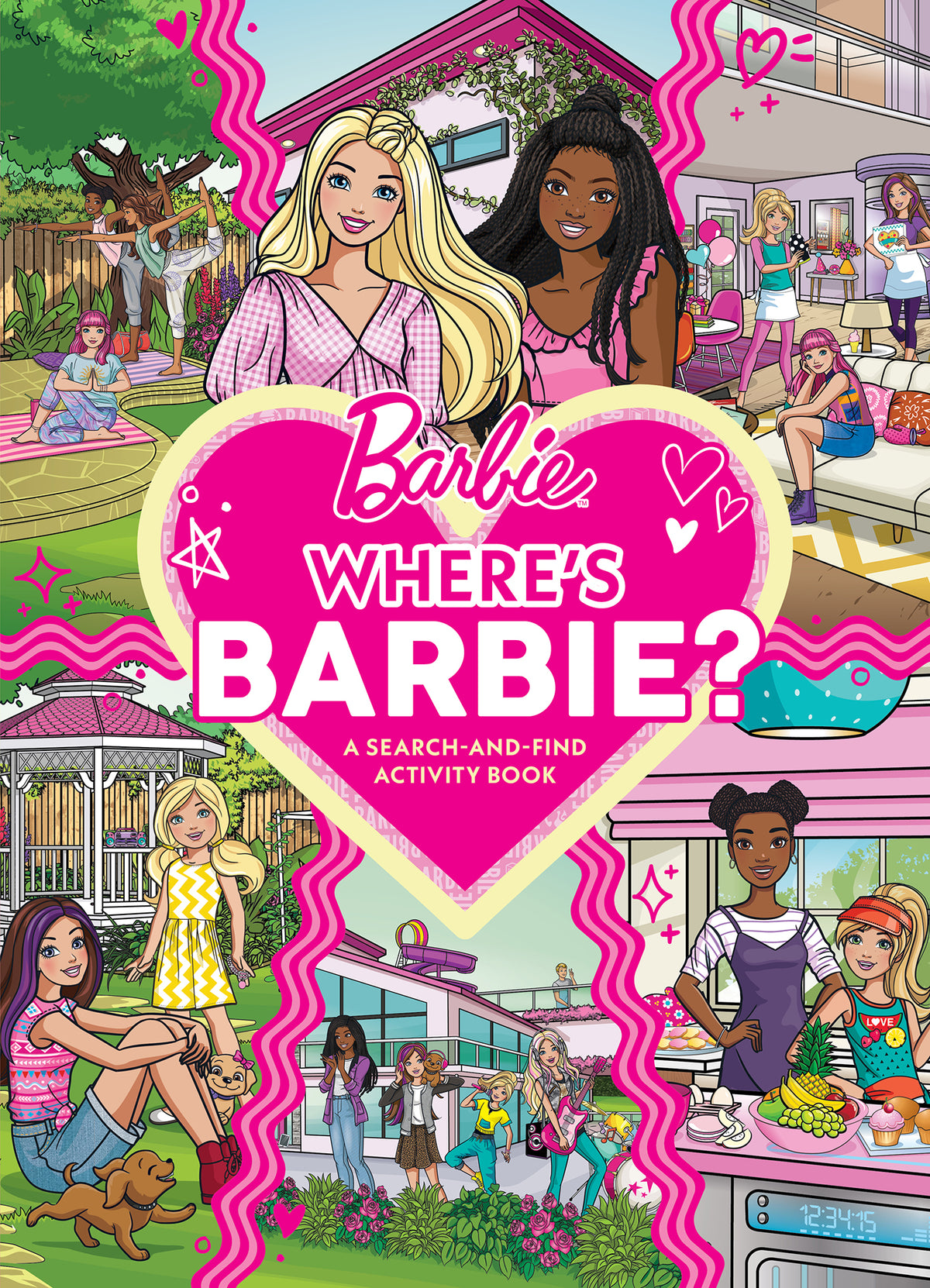 Where's Barbie?: A Search-and-Find Activity Book - Mattel