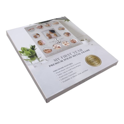 Eternal Black/Rose Gold Metal Photo Frame