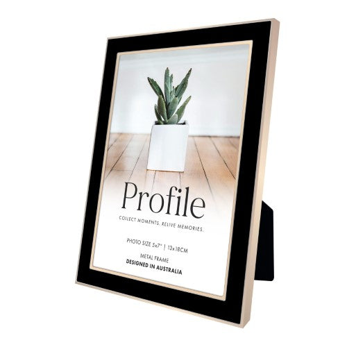 Eternal Black/Rose Gold Metal Photo Frame - Type 1