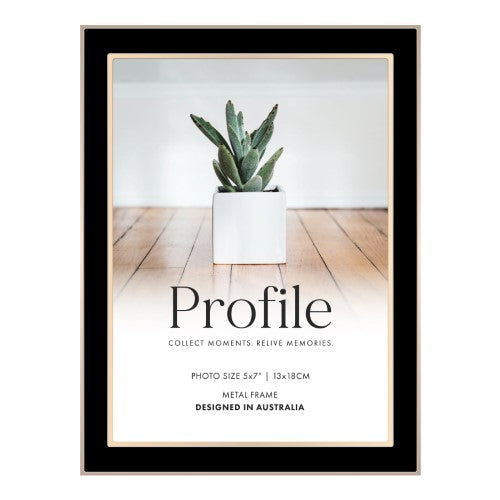 Eternal White/Rose Gold Metal Photo Frame