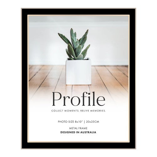 Eternal White/Rose Gold Metal Photo Frame