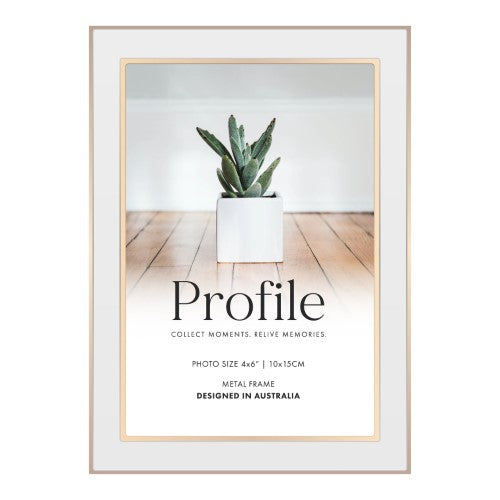 Eternal Black/Rose Gold Metal Photo Frame - Type 2