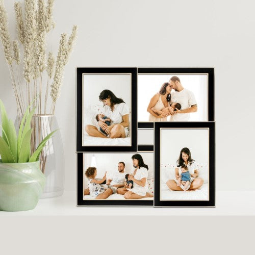Eternal Silver Metal Collage Three Photo Frame