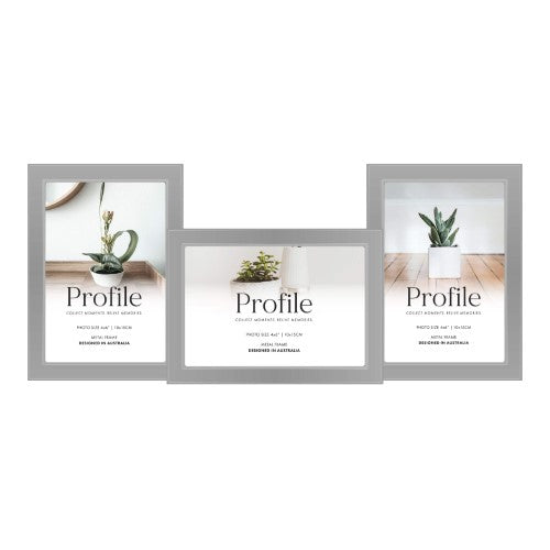 Eternal Silver Metal Collage Four Photo Frame