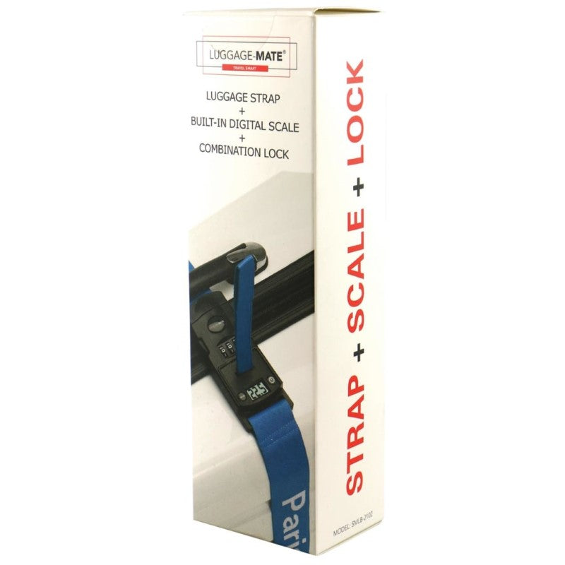 GDESIGN BLACK LUGGAGE STRAP