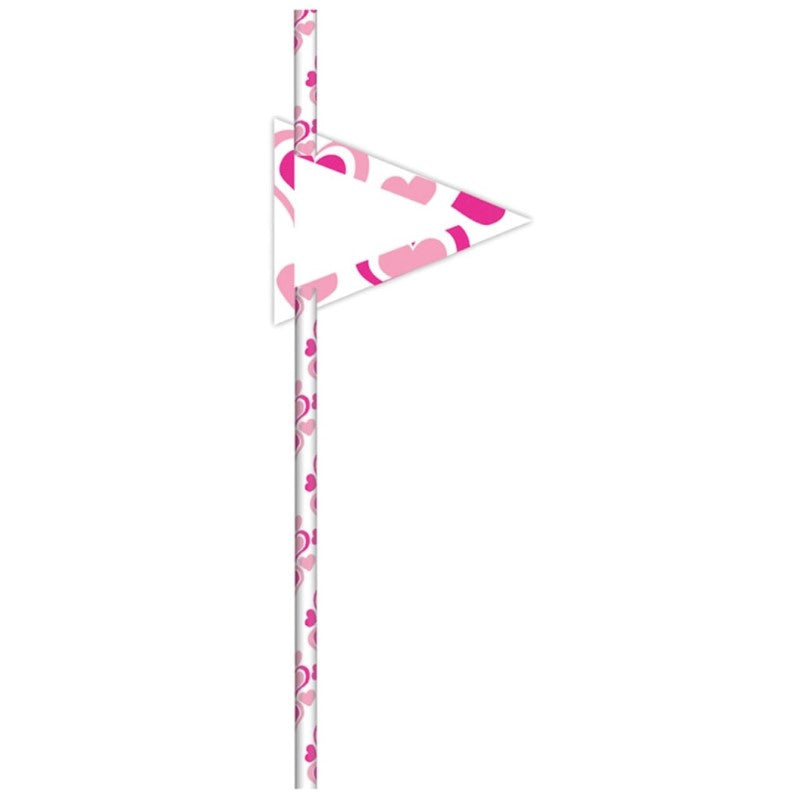 CUP CAKE CREATION 7010 19CM STRW HAPPY HEARTS C/CAKES 24PC