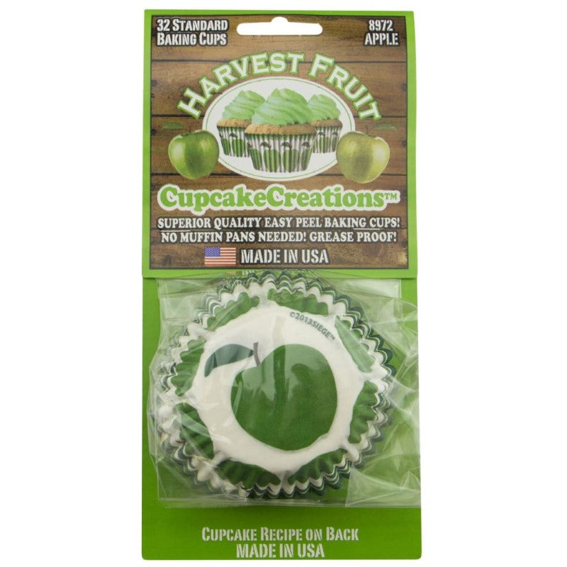 CUP CAKE CREATION 8972 STD H-VEST FRUIT APPLE C/CAKE 32PCS