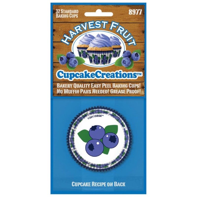 CUP CAKE CREATION 8977 STD H-VEST FRUT BLUBERR C/CAKE 32PC
