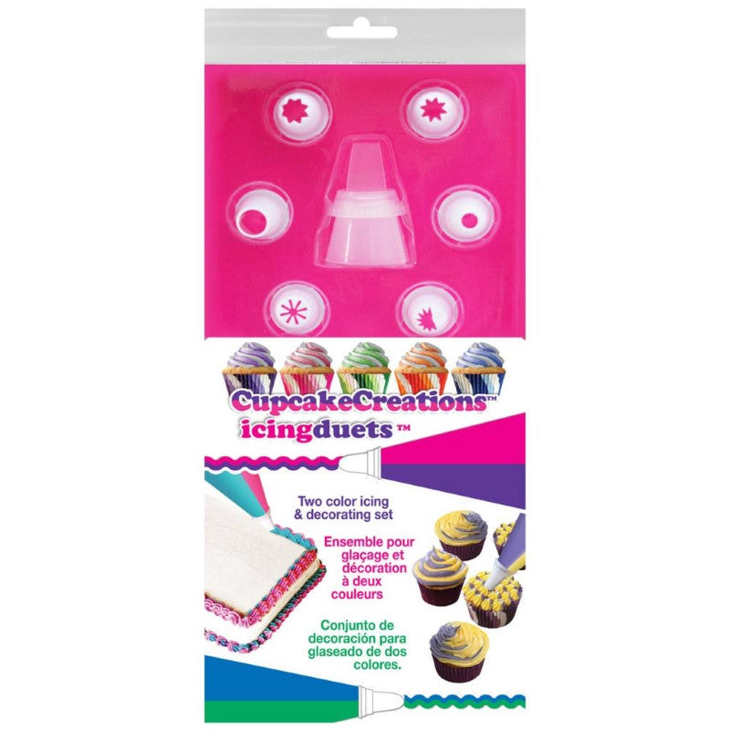 CUP CAKE CREATION 9900 ICING DUETS DECORATION SET