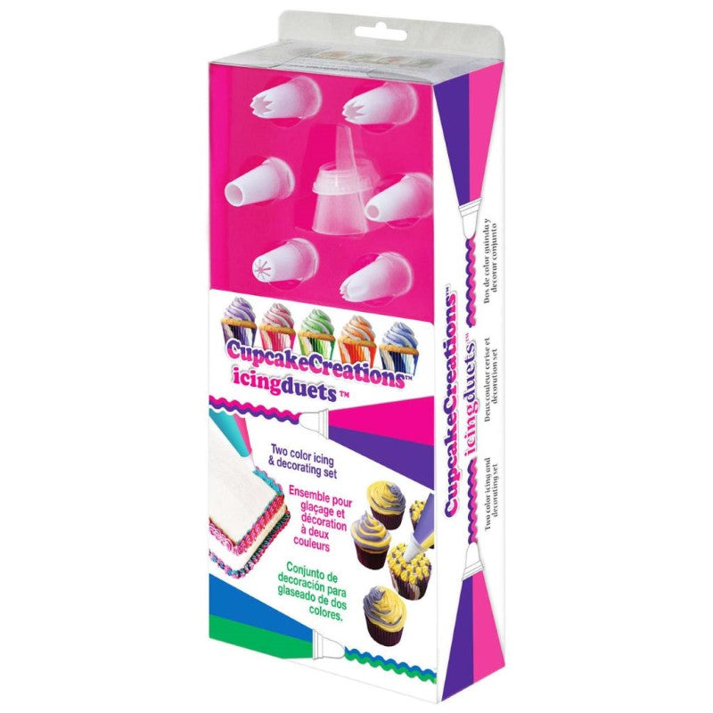 CUP CAKE CREATION 9900 ICING DUETS DECORATION SET