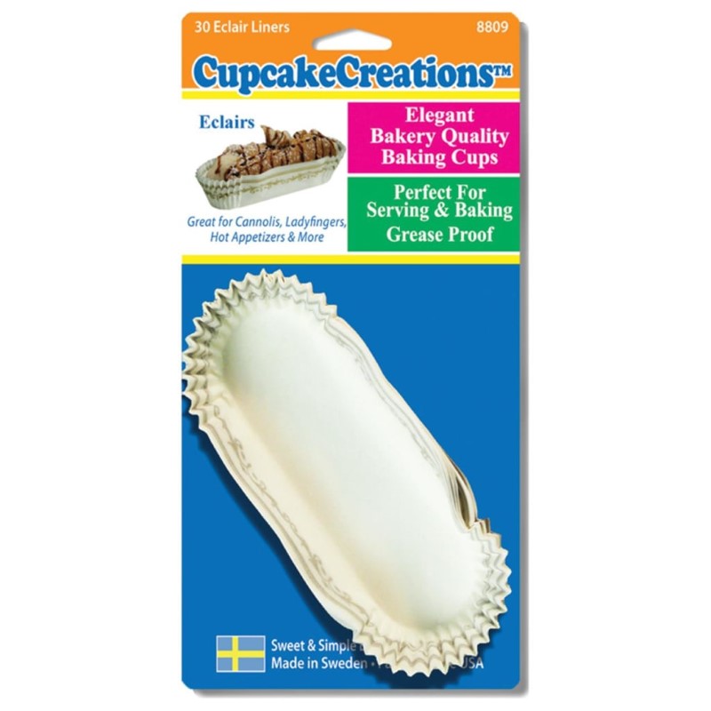 CUP CAKE CREATION ECLAIR & APPETIZER LINER 30PCS
