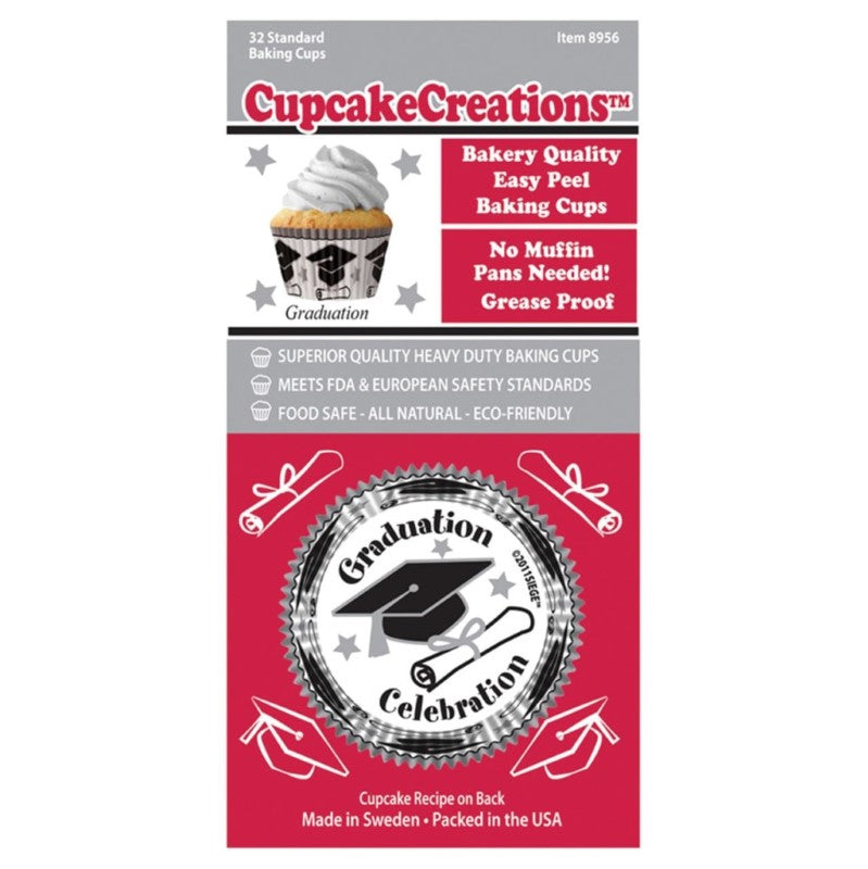 CUP CAKE CREATION STD GRADUATION CUPCAKES 32PCS