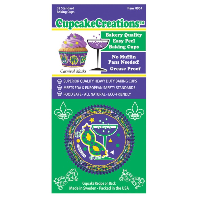 CUP CAKE CREATION STD MASKS CUPCAKES 32PCS
