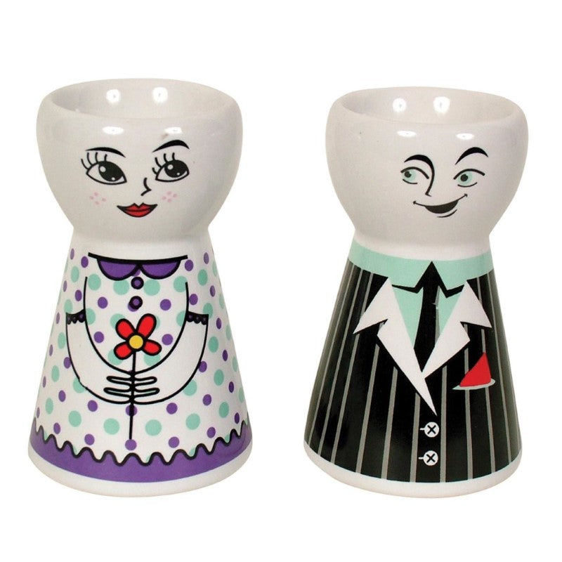 DAKOTA EGG CUPS BOY/GIRL 2PC PURPLE/PURPLE