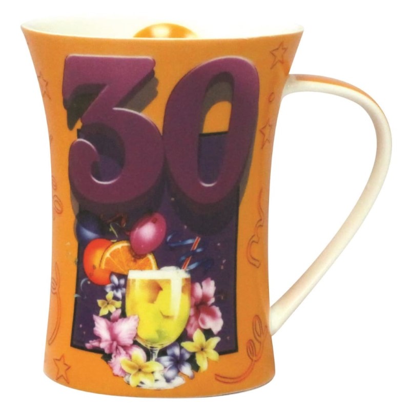 DAKOTA BISCAY PARTY AGE MUG 30 GIRL