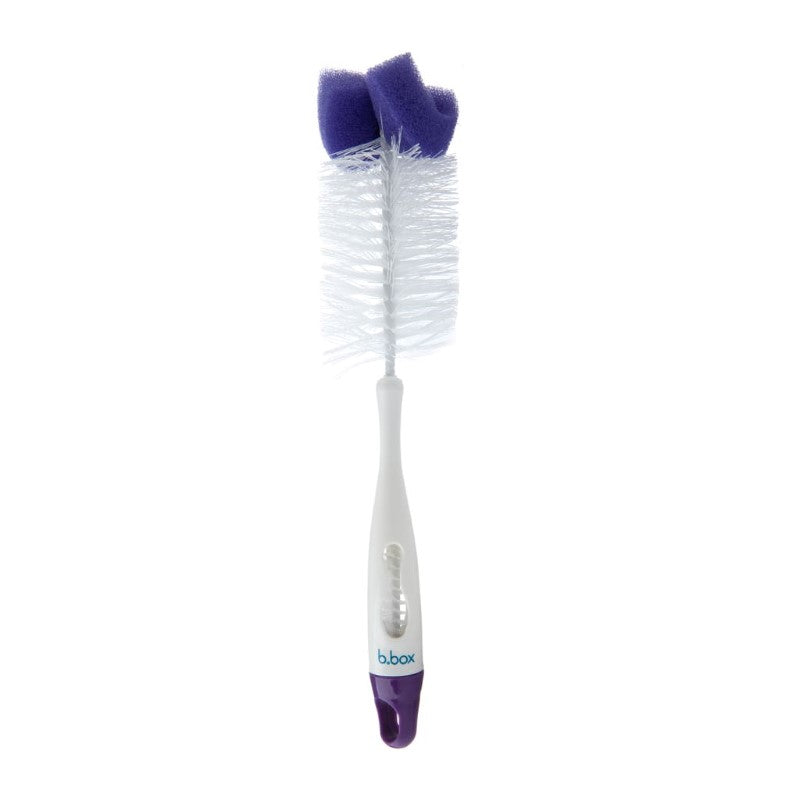 B.BOX 2IN1 BRUSH TEAT CLEANER PLUM PUNCH